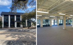 Professional office austin tx interior and exterior views