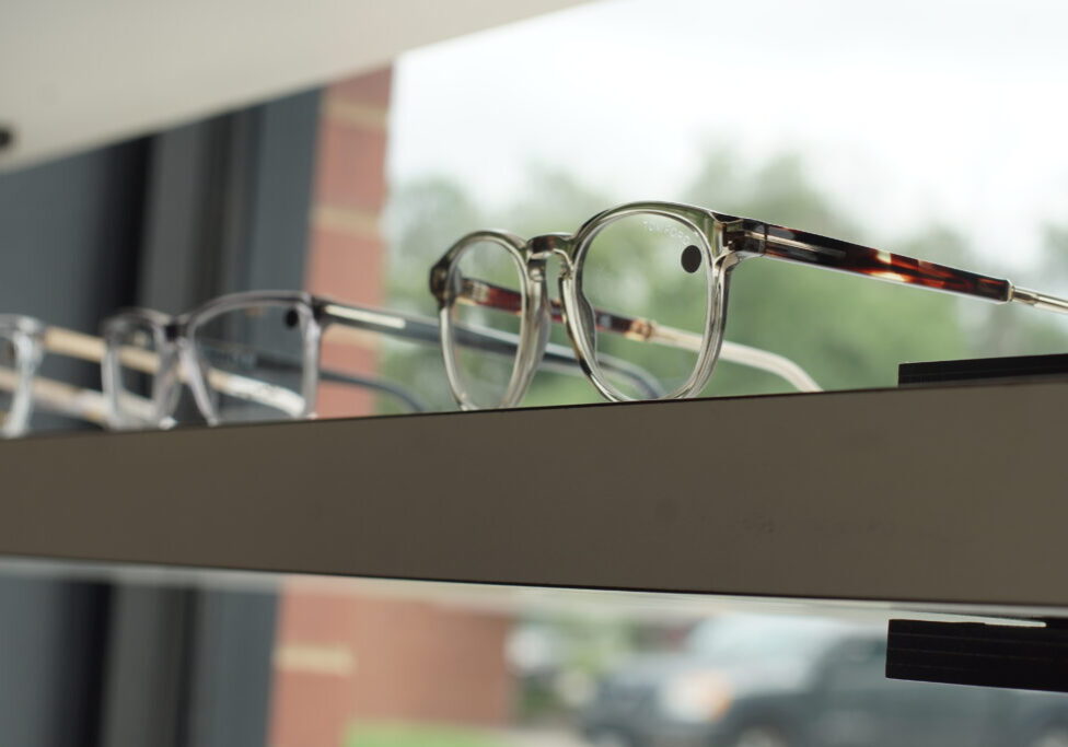 When the doctors skipped buying an optometry practice in lieu of starting their own, they got the opportunity to hand select every thing that would go in their new practice, including technology and glasses styles.