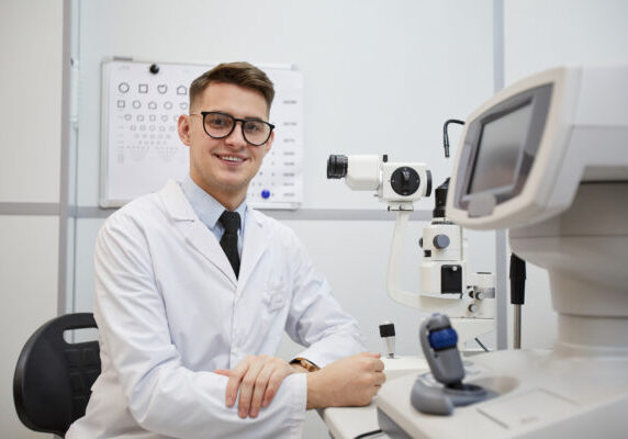 male optometrist